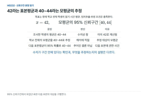 40≤m≤44를 구한 뒤, 답안의 주어부터 채점한다